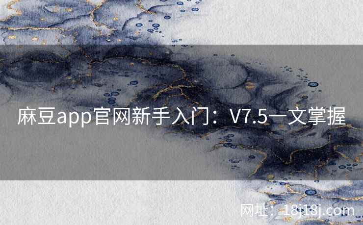 麻豆app官网新手入门:V7.5一文掌握 麻豆app官网新手入门:V7.5一文掌握