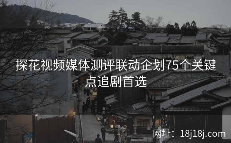探花视频媒体测评联动企划75个关键点追剧首选